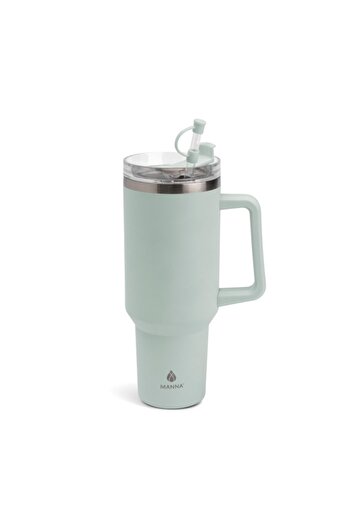 manna 2-in-1 Lid Atlas Tumbler with Topper and Straw 40oz