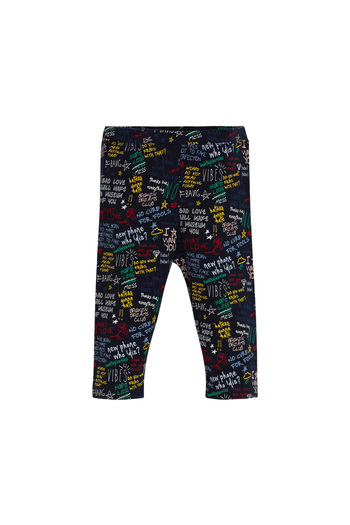 LOVETTI Girl's Patterned - Broken Dreams Knee-length Capri