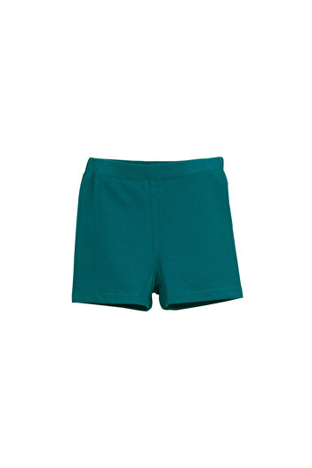 LOVETTI Dark Petrol Basic Girls' Dance Shorts