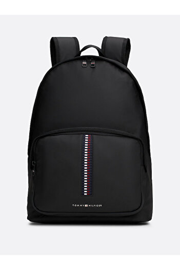 Tommy Hilfiger Tommy Hilfiger Black Solid Men Backpack