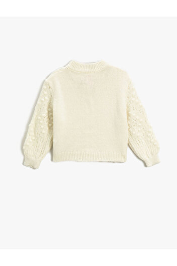 Koton Baby Girl Ecru Cardigan 3WMG90003AT