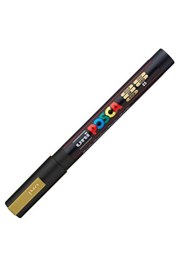 Uni Posca Pc-3M Gold Painting Marker - 0.9-1.3 mm