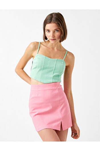 Koton Corset Bustier with Thin Straps
