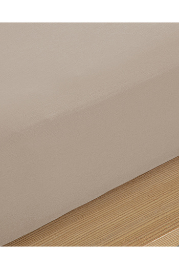 English Home Flat Fitted Sheet 100X200 cm Coffee Foam (08.04.2025)