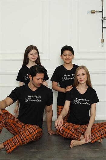 Akbeniz Family Combed Cotton Pajamas Set (father - son) 50118 Sold SeparatelyPrices Are Different