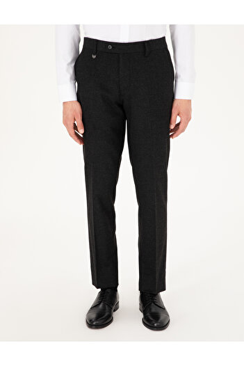 Pierre Cardin Anthracite Slim Fit Fabric Trousers 50293167-Vr006