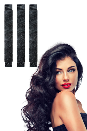 Salvia Dione Λουκάνικο μαλλιών 3 τεμάχια Velvet Hair Styler Velvet Hair Bun Hairpieces Γυναικεία styling χωρίς θερμότητα