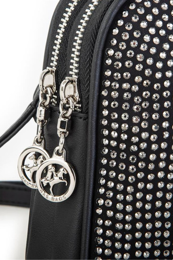 Nas Bag Geantă Crossbody cu piatră argintie