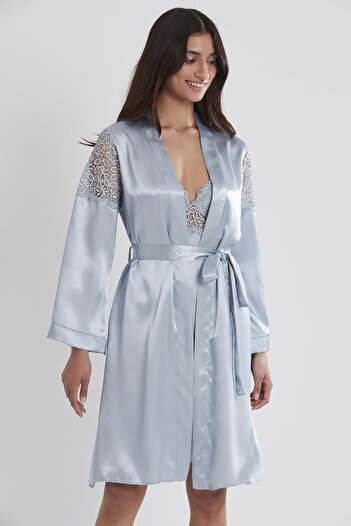Pierre Cardin Saten Altılı Gelin Çeyiz Seti - 6955 Mist