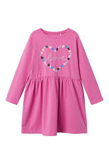 name ıt Nmfladya Phlox Pink Ls Dress - 13242028