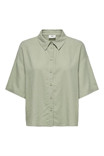 JDY Jdymika - 2/4 Cut Tea Colored Lenox Fabric Shirte Wvn Exp 15343696