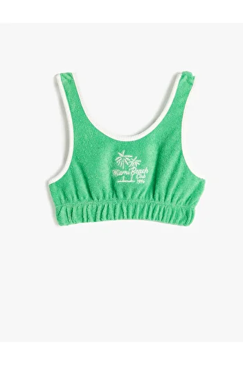 Koton Cotton Crop Athlete Towel - Palm Process Detailed
