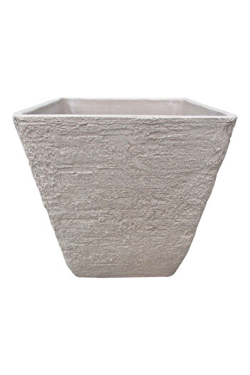 SERENE Sustainable Decorative Sandy Stone Finish Planter