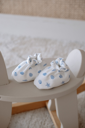 Atelier Babbi Baby Booties - Seashells