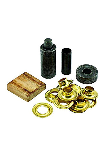 GENERAL Tools Rust Proof Brass Grommet Kit 3/8inch