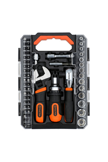 Tactix 56-Piece Metric Stubby Tool Set 900191