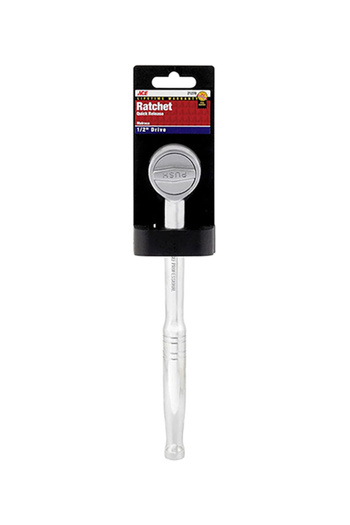 ACE Drive Quick-Release Ratchet Silver 1/2inch