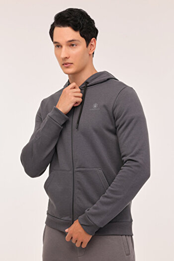 lumberjack 4w Mb Sn05 Fz Hod 4pr Erkek Sweat A101889370 Antrasit