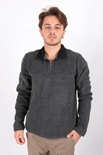 Cazador Caz 5632 Polar Sweatshirt - Ant.Melange