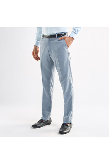 FAV Regular Fit Flexi Waist Trousers with Pockets