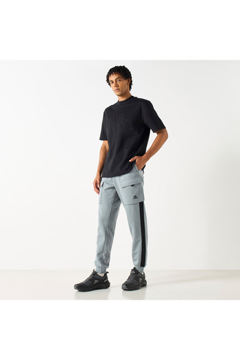Kappa Joggers with Cargo Pockets and Drawstring Closure
