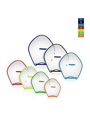 TYR Catalyst Swimming Hand Training Paddle - 7 Different Colored Sizes Large