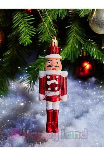 Happyland Nutcracker Lead Soldier 13 cm 1Pc Christmas Tree Tree Ornament