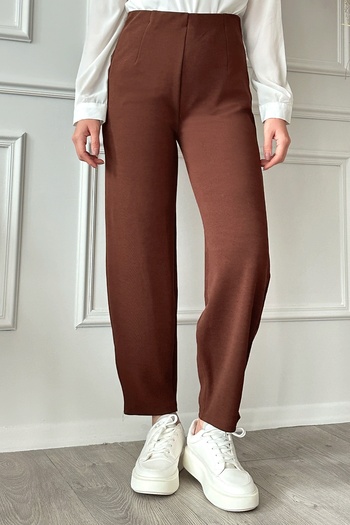InStyle Καρότο μοντέλο Darted Bitter Brown Παντελόνι