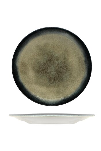 Kütahya Porselen Teos 27 cm Presentation Plate - 3-Piece Service