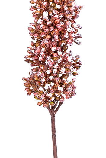 Herdekora Floare Artificială Sorgum Plantă Bordeaux 47 Cm.