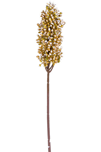 Herdekora Artificial Flower Sorghum Plant White 47 Cm.