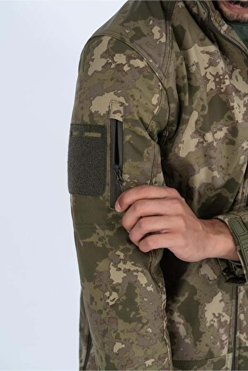 COMBAT Tactical Softjell Παλτό - Αδιάβροχο και Αντιανεμικό, Παλτό Biker - 305C