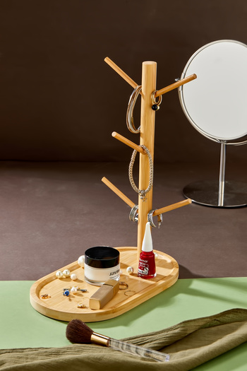 EMBazaar Bamboo Jewelry, Cup Stand