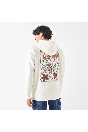 SP Characters Hooded Screen Sweatshirt