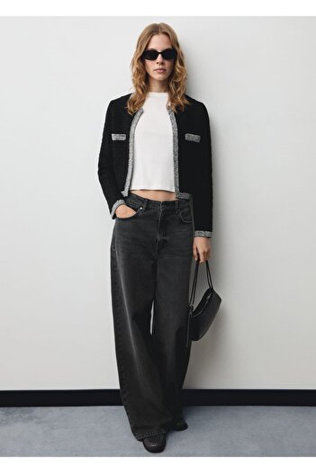 MANGO Woman Knit Jacket --
