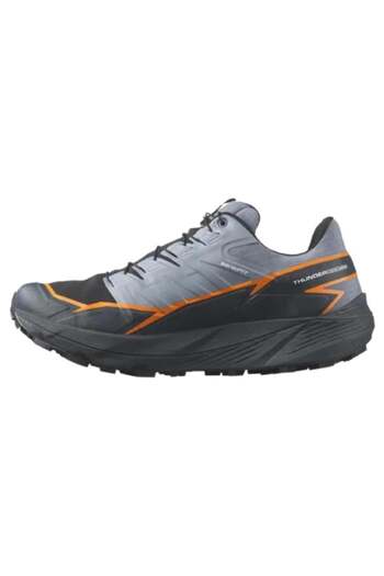 Salomon Men's Gray Outdoor Running Shoes - Thundercross Gore-tex L47383100