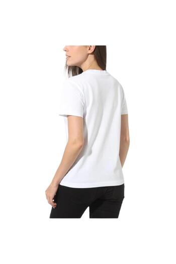 Vans FLYING V CREW TEE Λευκό γυναικείο μπλουζάκι 100445047