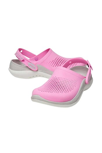 Crocs Litride 360 Clog K 207021-6tl Çocuk Pembe Sandalet&terlik