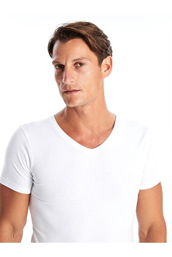LC Waikiki V-Neck Short Sleeve Men's Athlete