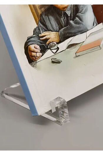 Pleksi Marketi Plexy Transparent Rahmened Foot--4 Pieces--
