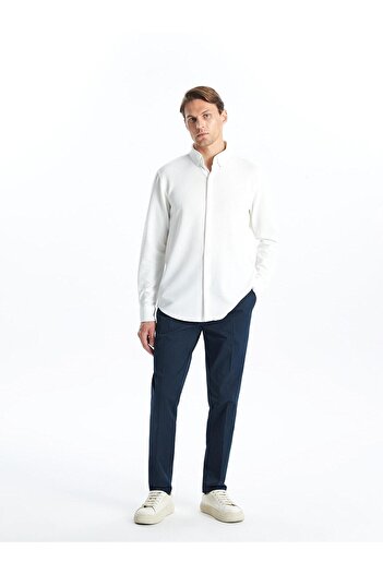 LC Waikiki Чоловіча сорочка SOUTHBLUE Slim Fit з довгим рукавом