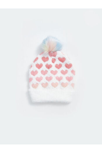 LC Waikiki Girl's Beret with Pompom Detail