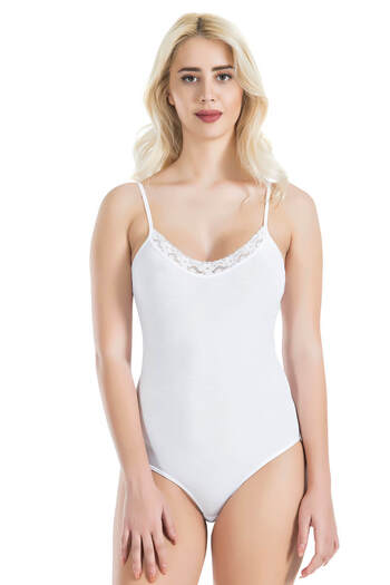 kapsulavm Women's Body with Lace Snaps