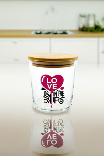 Paşabahçe Bistro Storage Container Love Is in the Air 380Cc 42240
