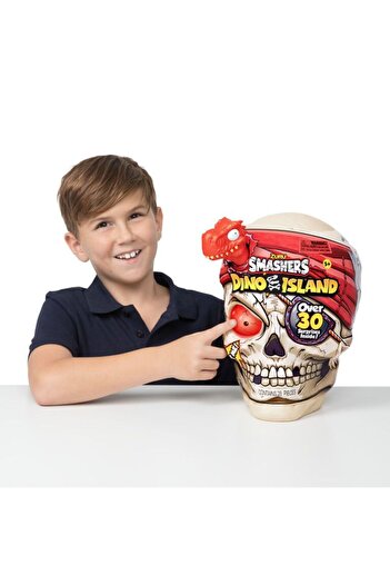 Smashers Giant Skull Dino Island S1 ZUR-7488 | Uncover Dino Treasures & Skull Surprises!