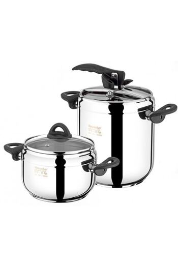 ERC 3.5 + 7.0 Lt Pressure Cooker Set