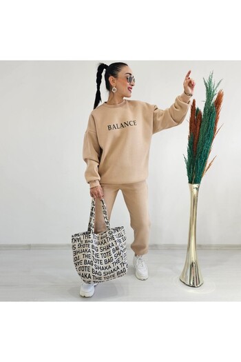 Altı Üstü Butik Σετ αθλητικών φόρμας Balance Print 3 Thread Raster
