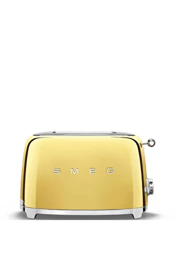 SMEG 50's Style Retro Gold Toaster Tsf01Goeu