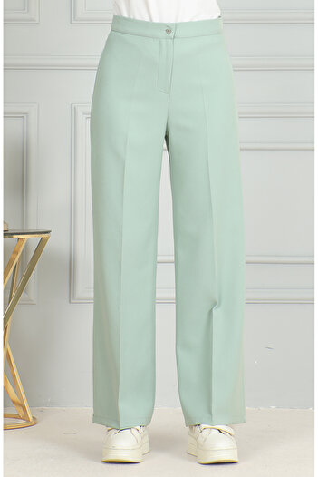 sefamerve Wide Leg Trousers 1149-08 Water Green
