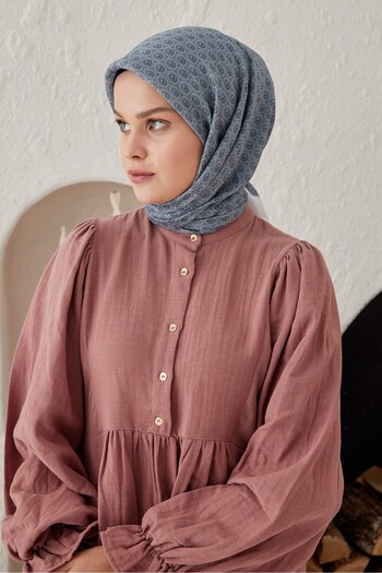 Modakaşmir Circular Mk Cotton Scarf